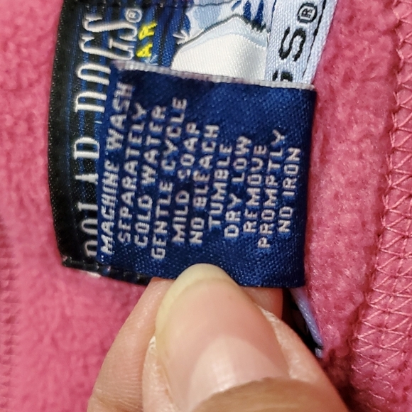 BIG DOGS WOMENS EMBROIDERED AND BEADED LONG-SLEEVE FLEECE PULLOVER - Picture 7 of 7